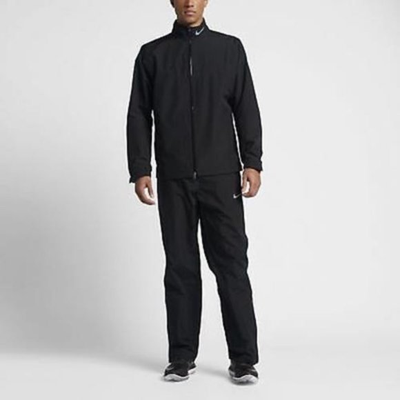 Nike Golf Other - NIKE GOLF Storm Fit Windbreaker Jacket Pants Set Black 726399-010 Size XL H13206